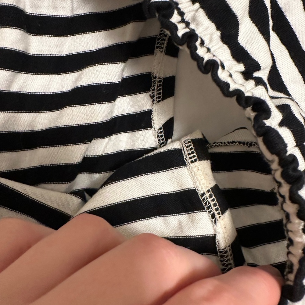 Kate Spade Black and White Striped Top - Picture 9 of 12